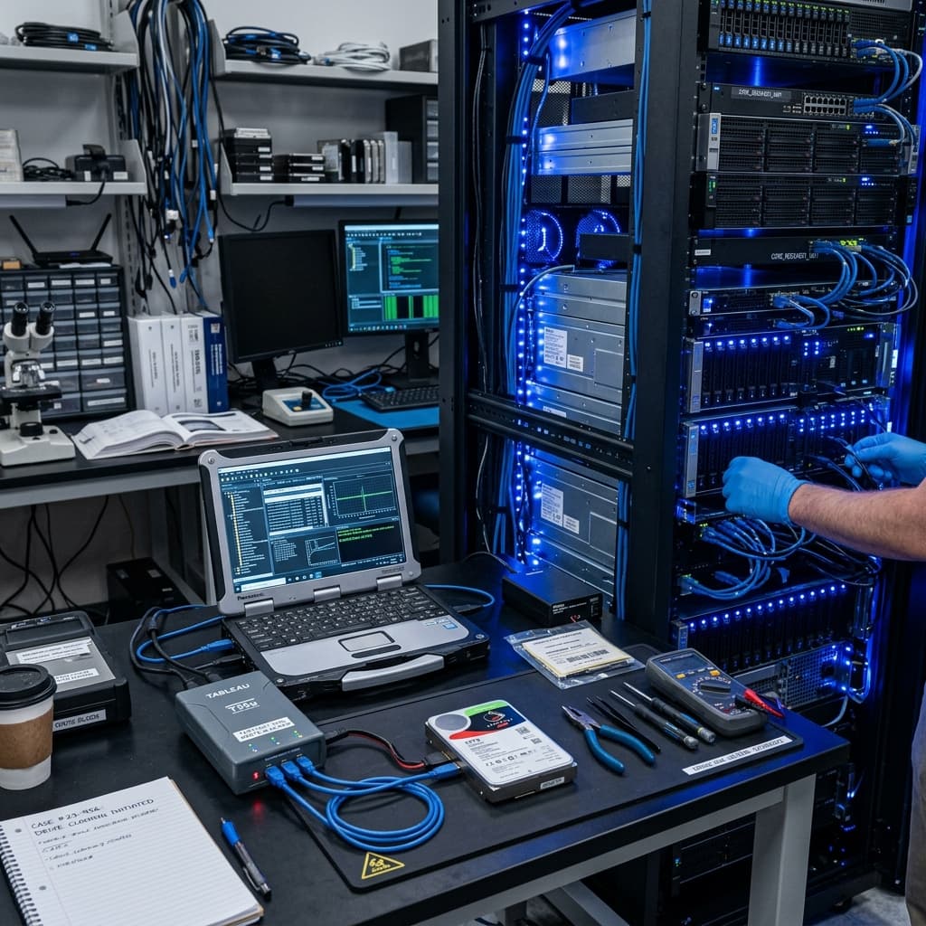 Cyber Forensics Data Server Lab