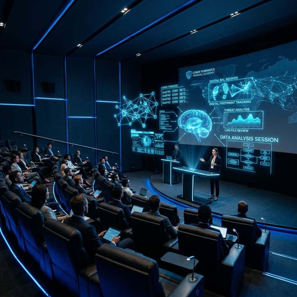 Professional Forensic Training Workshop in Progress